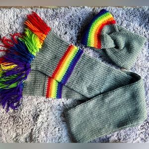 Ear warmer and scarf set